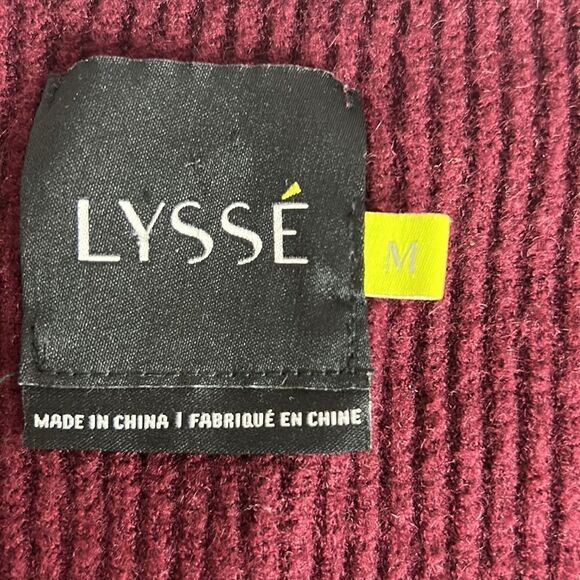 LYSSE LONG SLEEVE SHOULDER CUT OFF SWEATER - Picture 5 of 10